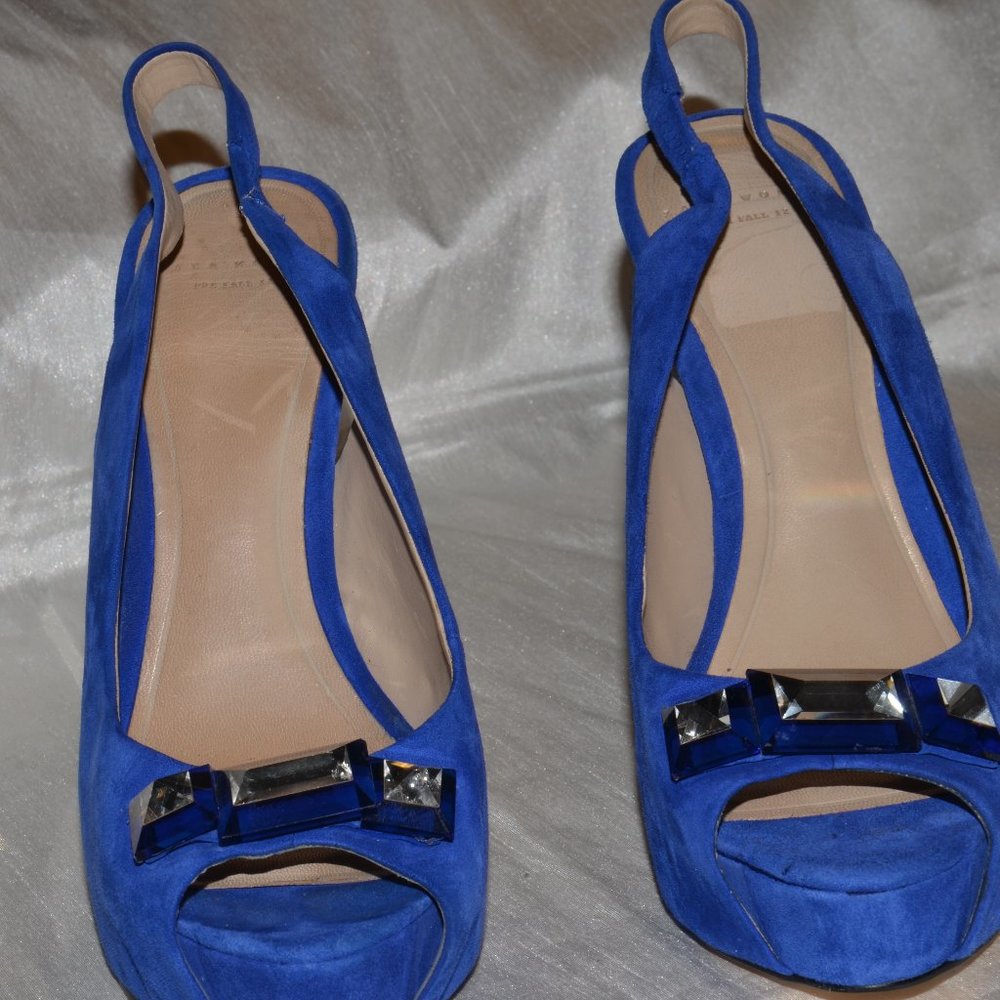 Zara slingback heels sz8